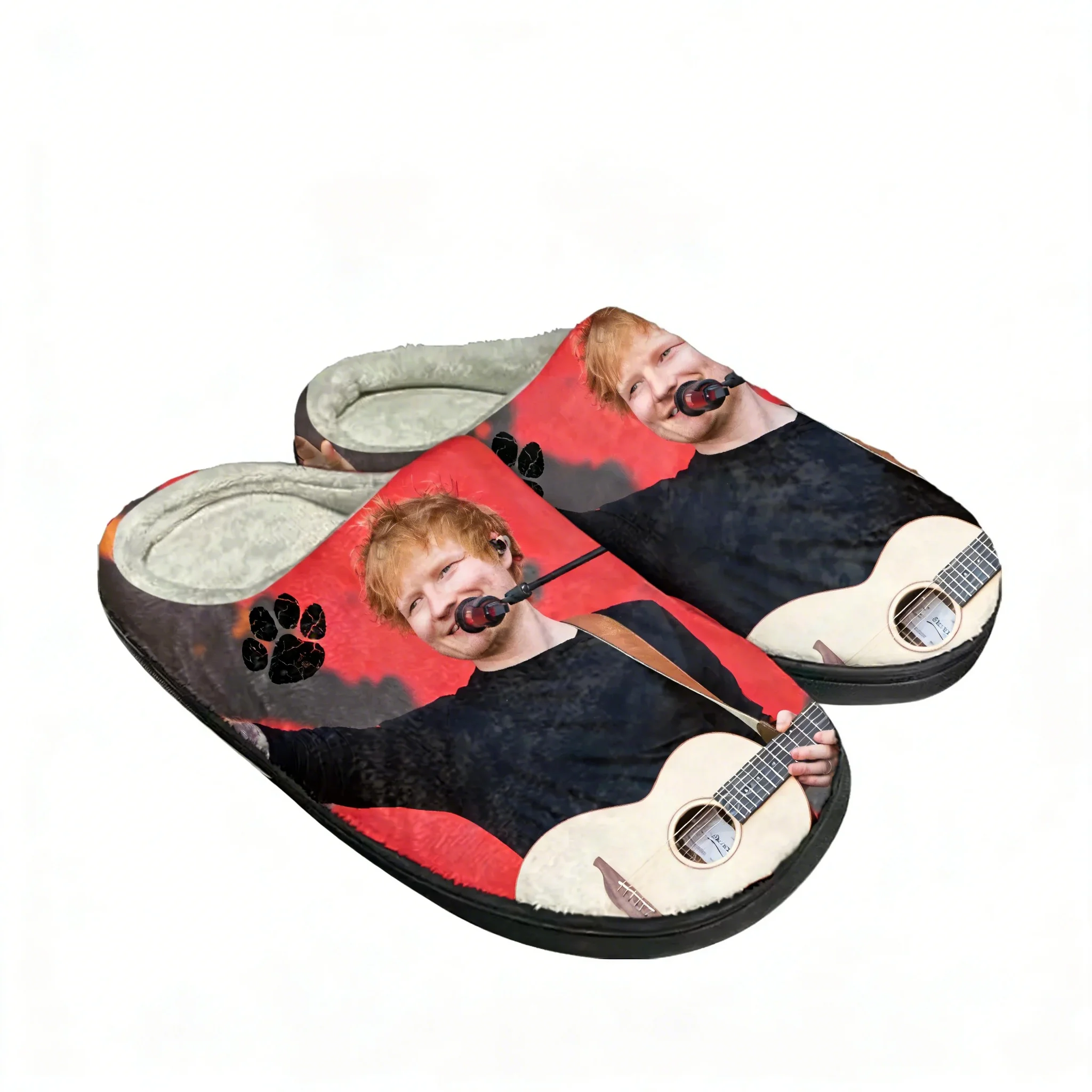 Men Shoes High - Ed Sheeran Cotton Slippers High Quality