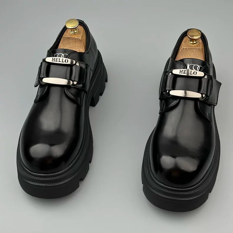Men Shoes Prada - 2024 Autumn Men British Style Heightened