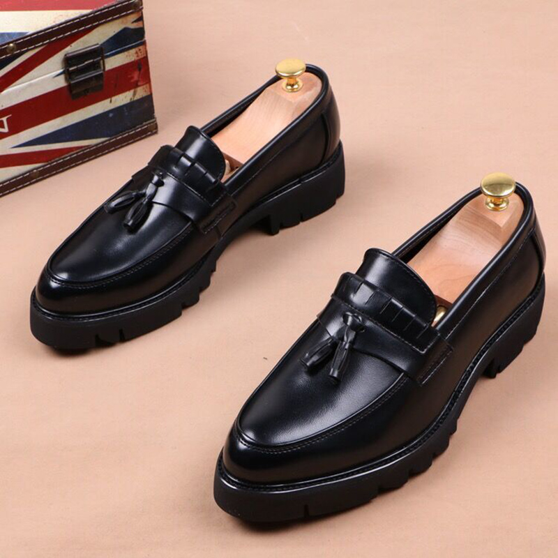 Men Shoes Prada - Korean style mens casual business wedding
