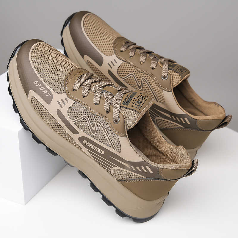 Perforated Lace-up Summer High - Men Shoes Trainers review and price