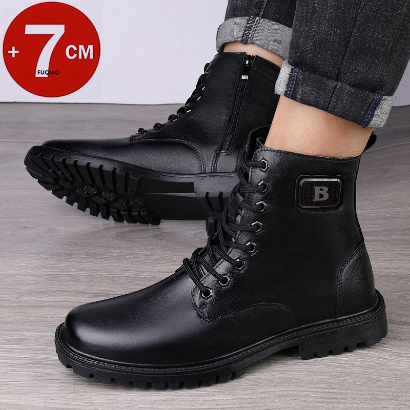 Men's Genuine Leather Elevator - Men'S Shoes With Height Increase review and price