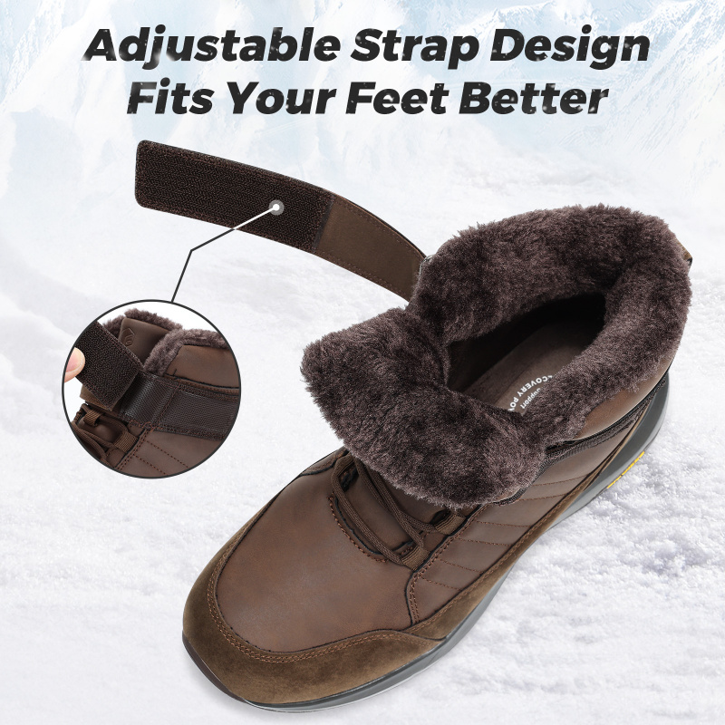 FitVille Mens Winter Boots Wid - Men'S Shoes Water Resistant review and price