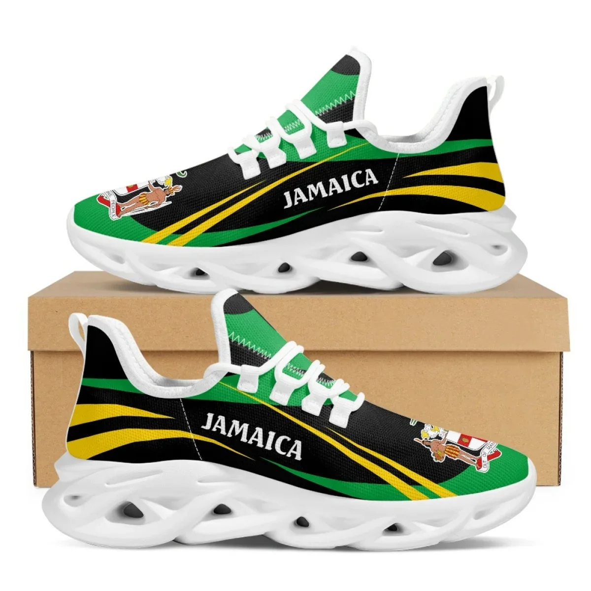 Jamaica Flag Print Shoes Men S - Men Shoes Trainers review and price