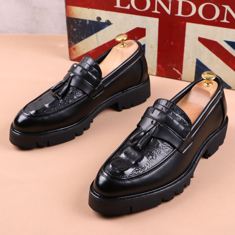 Korean style men casual busine - Men Shoes Prada review and price