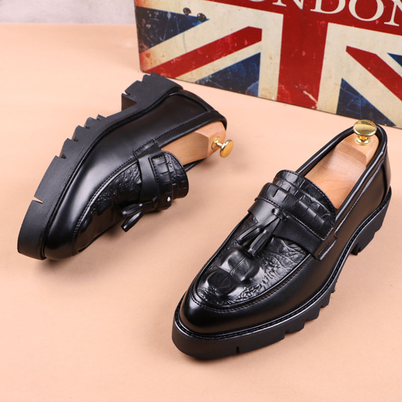 Korean style men casual busine - Men Shoes Prada review and price