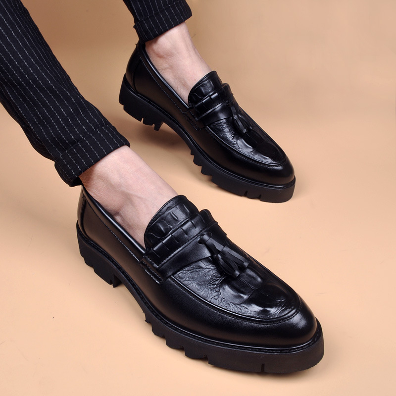 Korean style men casual busine - Men Shoes Prada review and price