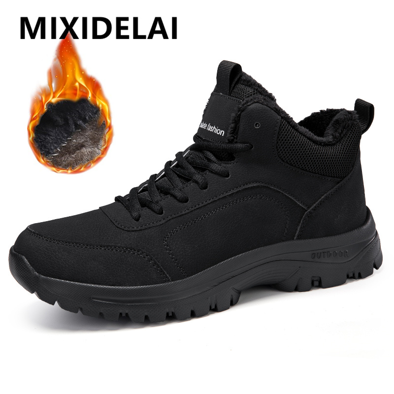 Winter Men's Boots Warm Plush  - Men'S Shoes Hoka Sale review and price