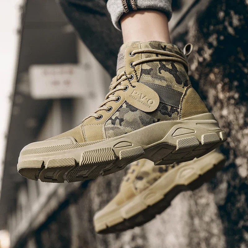 High-Top Boots for Men Autumn  - Men'S Shoes Hoka Sale review and price