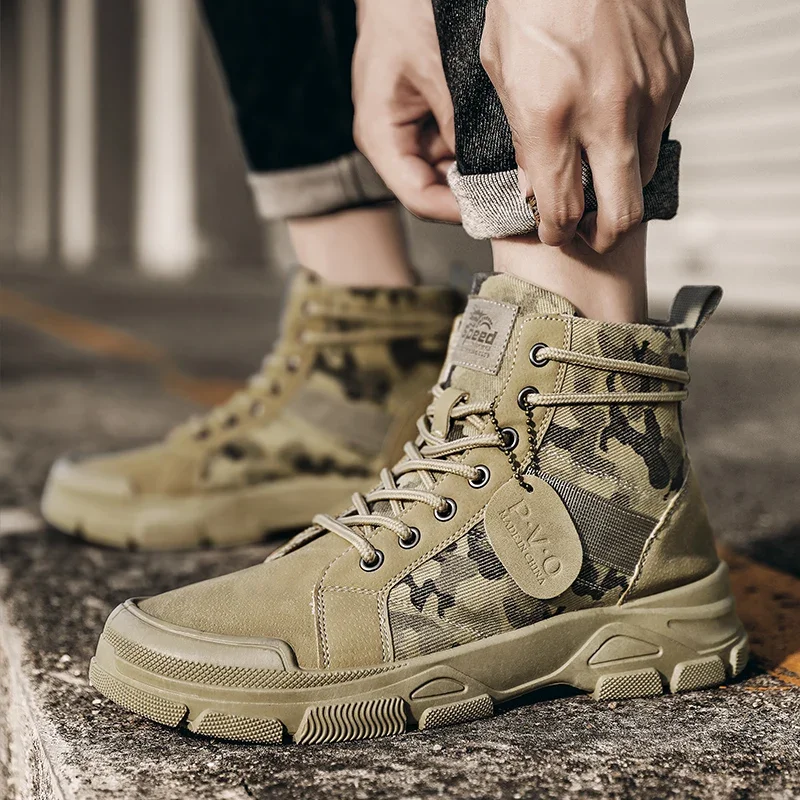High-Top Boots for Men Autumn  - Men'S Shoes Hoka Sale review and price