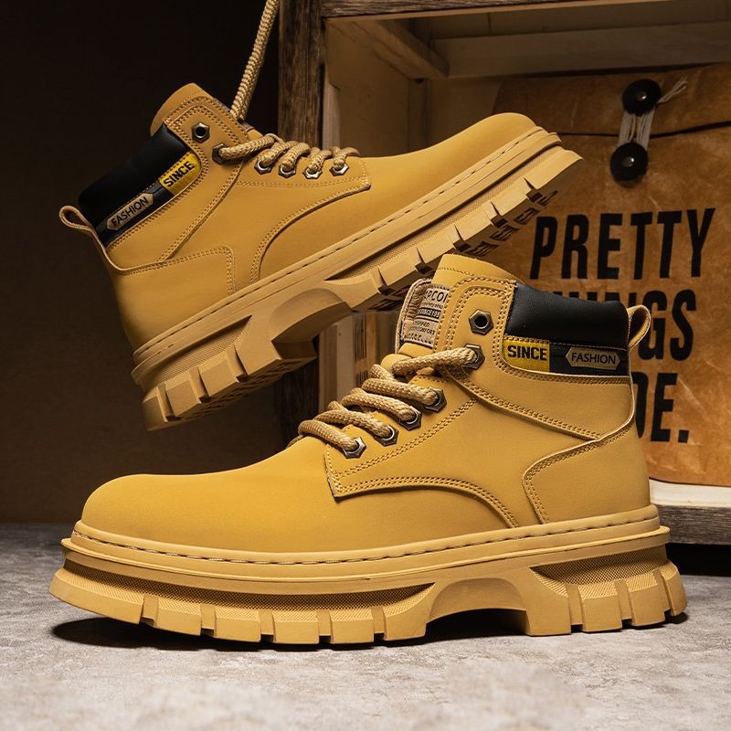 Vintage Men Platform Ankle Boo - Men'S Shoes Business Casual review and price