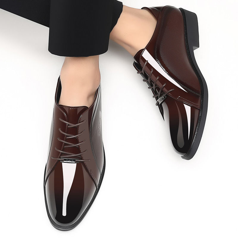Bright Upper Black Social Shoe - Men Shoes Clearance review and price