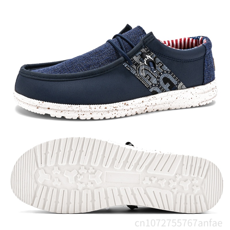 Hot Sale Blue/Black Men Loafer - Men'S Shoes For Sale review and price