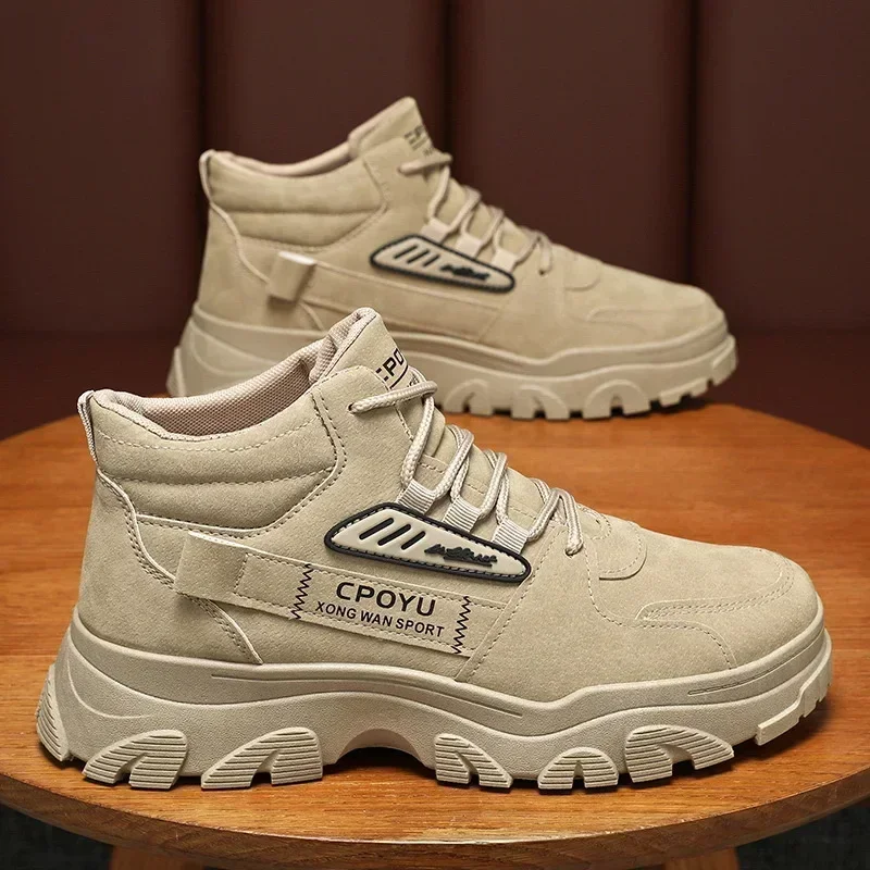 Ankle Boots Men's Shoes Spring - Men'S Shoes With Height Increase review and price