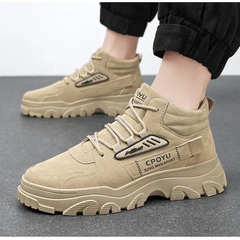Ankle Boots Men's Shoes Spring - Men'S Shoes With Height Increase review and price