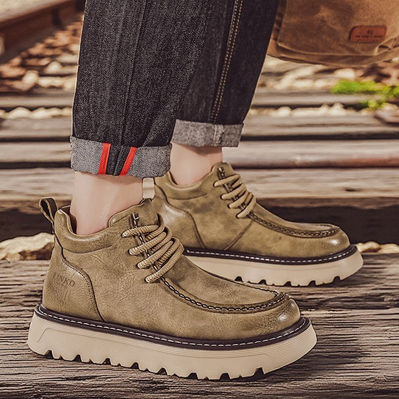 Men Winter Chelsea Boots Briti - Men'S Shoes With Height Increase review and price