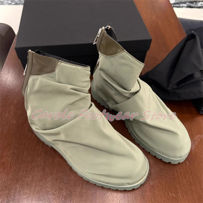 Pleated Nylon Cloth High Top M - Men'S Shoes With Height Increase review and price