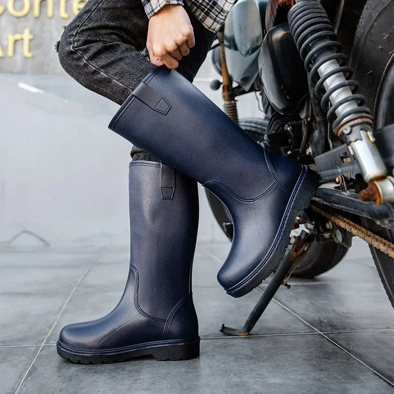 Rain Boots for Men Gum Fishing - Men'S Shoes Water Resistant review and price