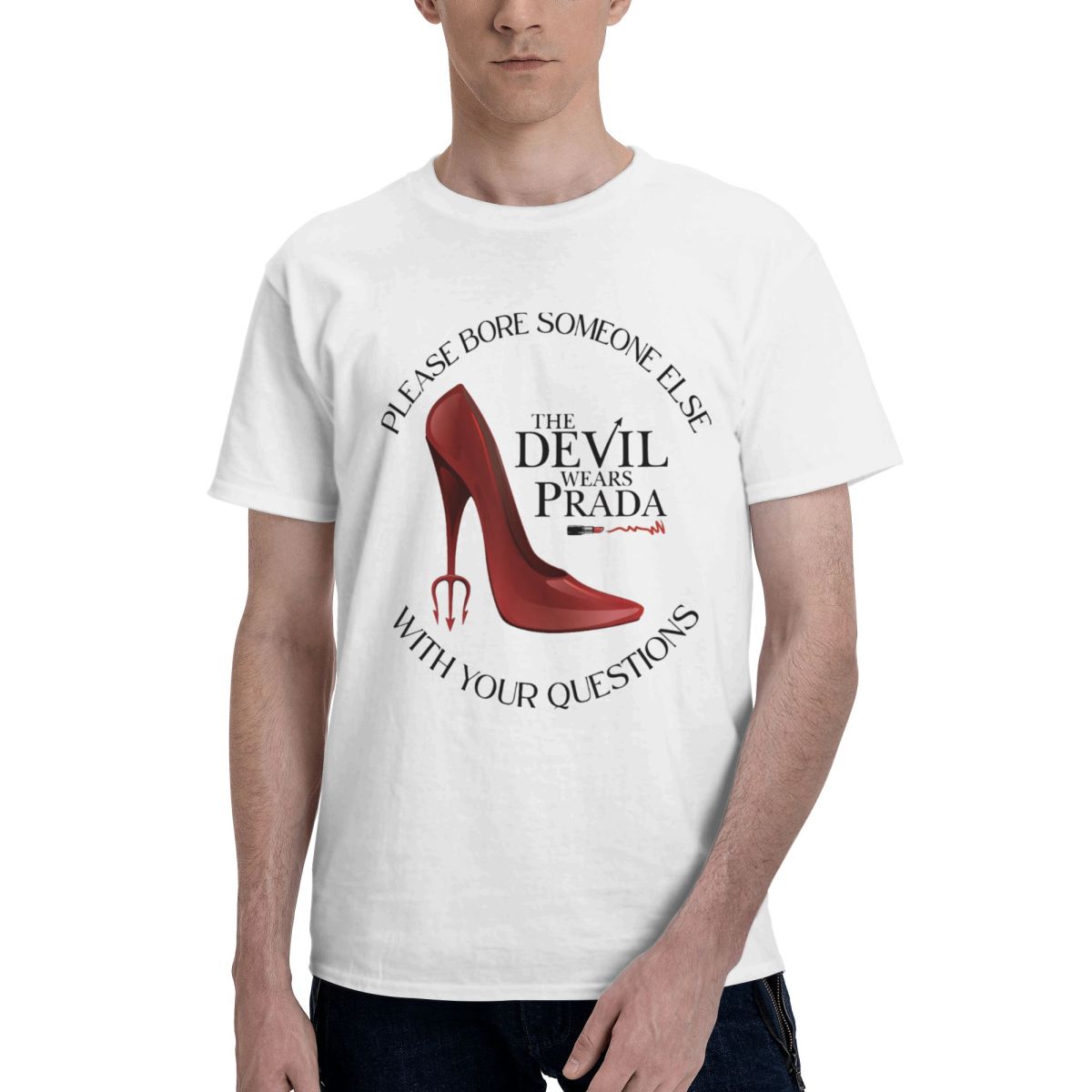Men Red High Heel Shoe The Dev - Men Shoes Prada review and price