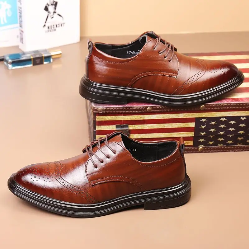 Solid Color Black Spring Autum - Men Shoes Clearance review and price