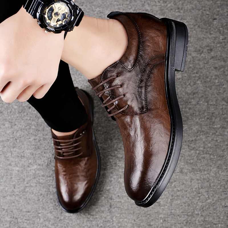 Leather Casual Elevator Shoes  - Men'S Shoes With Height Increase review and price