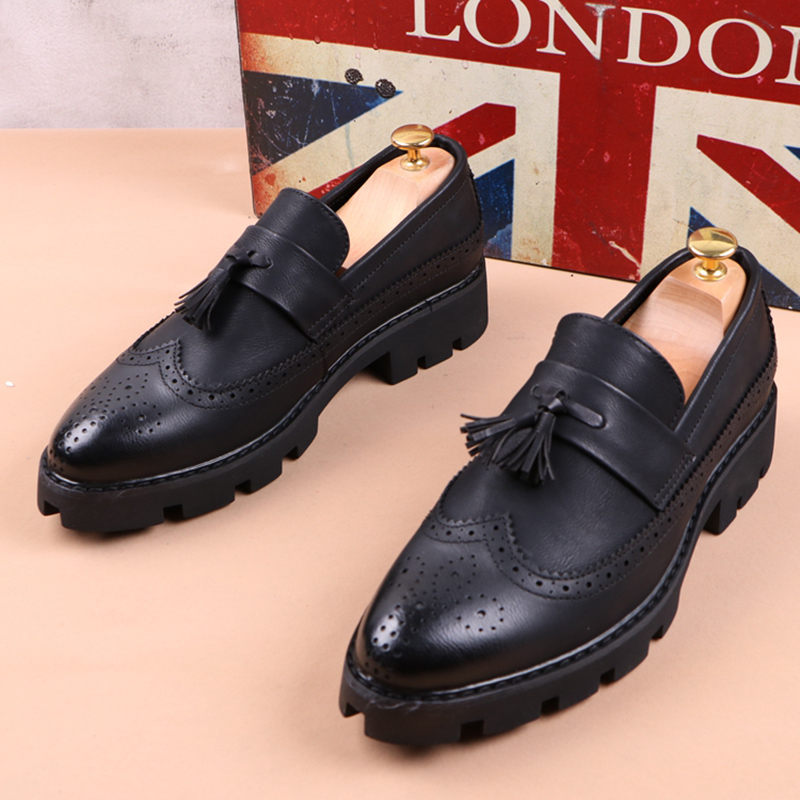 men casual business wedding fo - Men Shoes Prada review and price